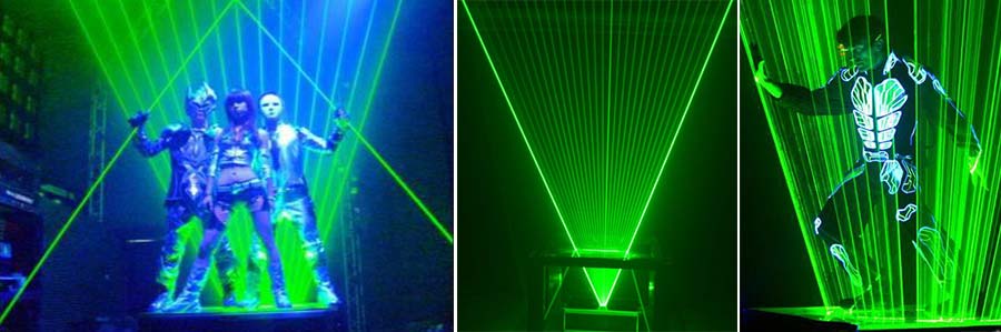 Dance Laser Green 3w 5w 10w Laser Man Show System