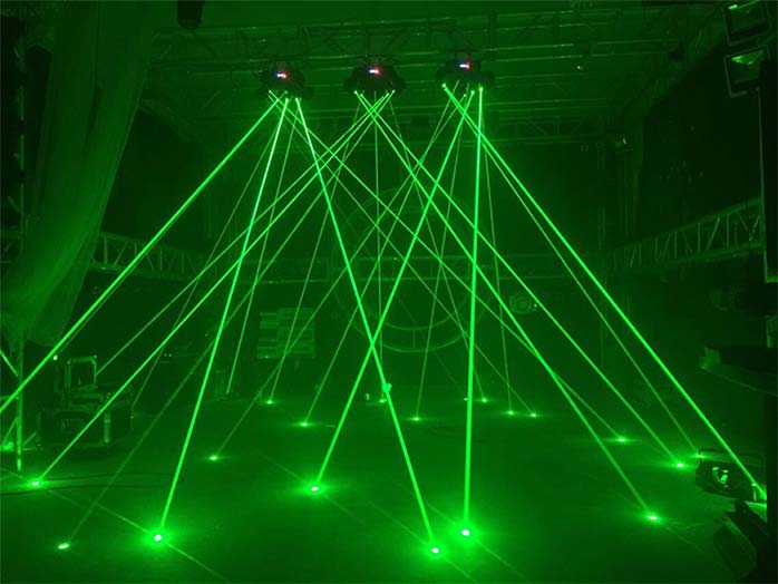 LY-YTM09-3 9-Eye Laser  Beam  Light