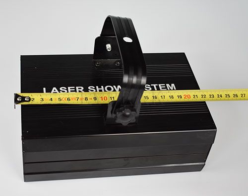 RGY 3 color scanning animation laser light